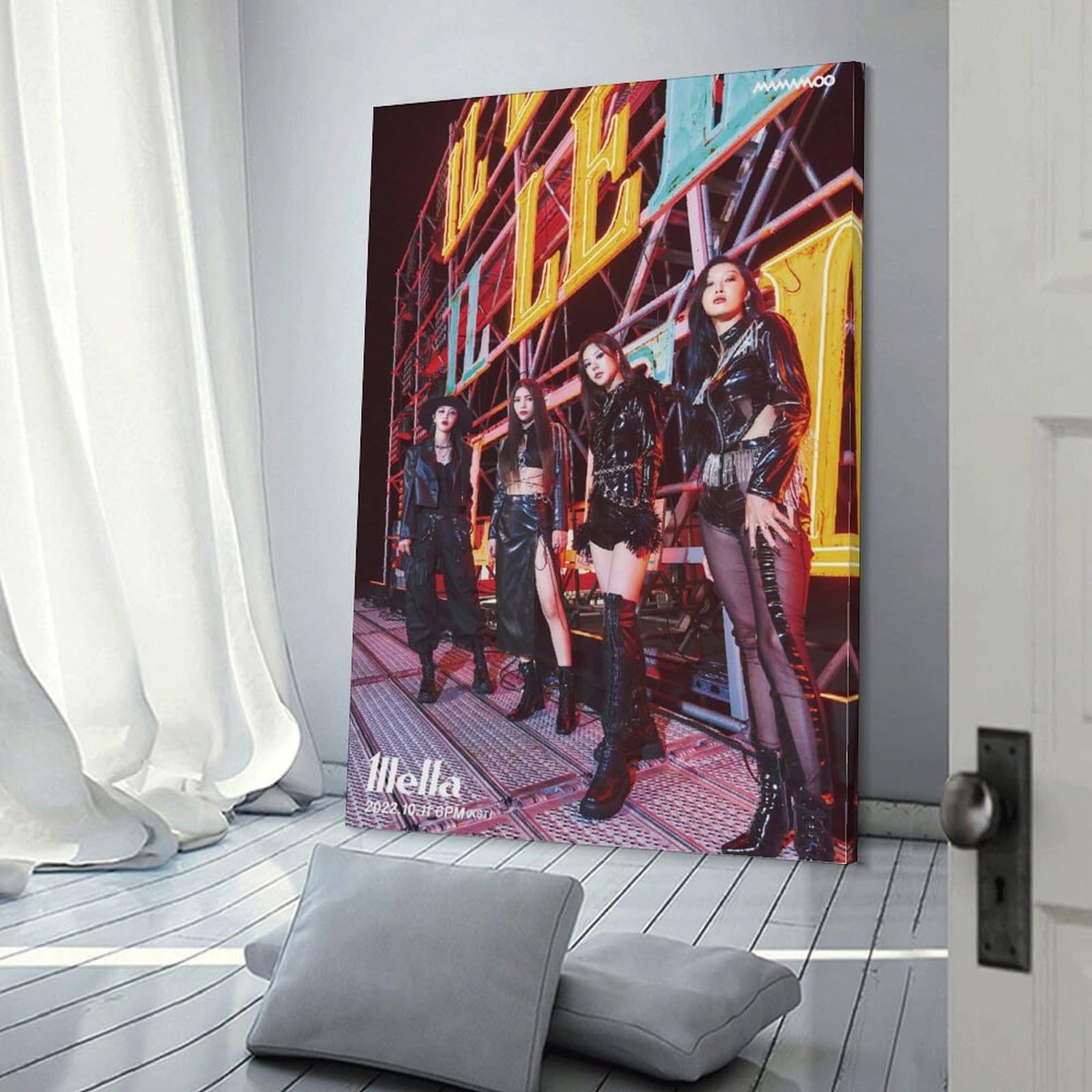 K-pop Artist Poster Mamamoo Mic On Illella Ver. 3rd Teaser Prints